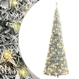 thumbnail of vidaXL Kunstkerstboom pop-up met sneeuw 150 LED's 180 cm