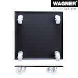 thumbnail of WAGNER Pflanzenroller ALASKA - 45 x 45 x 9,5 cm, In- & Outdoor, Alu Noppenblech, schwarz,max 150 kg - DE Ware - 20139101