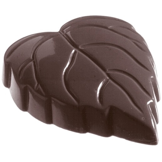 1 x SCHNEIDER Schokoladen-Form Birkenblatt-Praline -  K 40x35x10