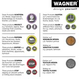thumbnail of WAGNER Elastikpuffer rund 24tlg. - Ø 10 x 3 mm, für den Innen- und Außenbereich, aus transparentem Kunststoff - 15301399