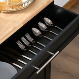 thumbnail of HOMCOM Carrello da Cucina con Cassetto Portaspezie e Armadietto