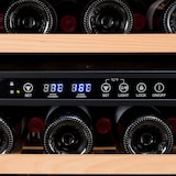 thumbnail of Vinoteca Vinobox 300 Design 300 botellas 2 temperaturas, de 5º a 13º y de 13º a 18ºC, 220 W, 16 baldas de madera extraíble