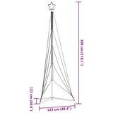 thumbnail of vidaXL Kerstboomverlichting 525 koudwitte LED's 300 cm