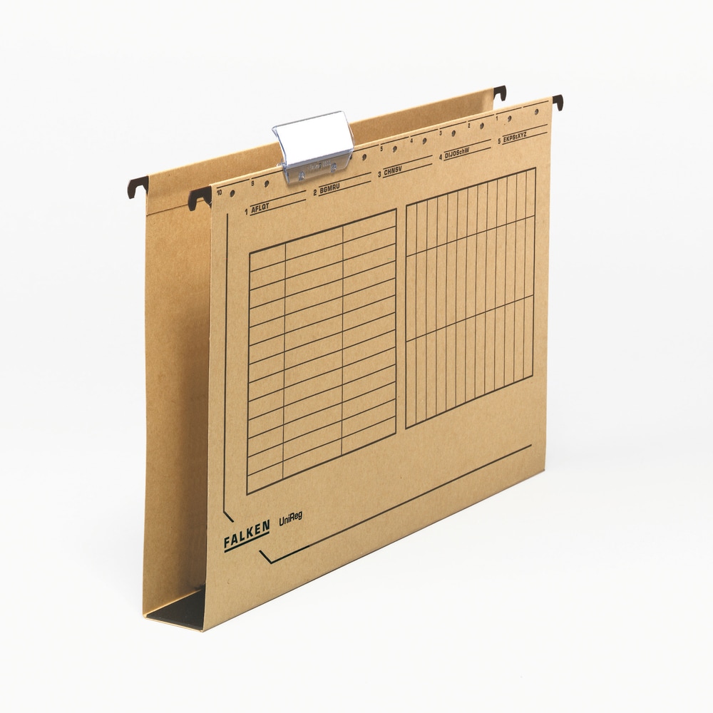 Hängesammler UniReg, 320g/m2-Kraftkarton, 4cm Kartonboden