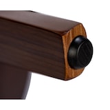 thumbnail of Sedia da pranzo Foley Noce/crema/Tessuto