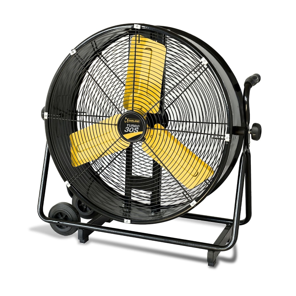 Ventilador GARLAND TURBO 30S-V24 - Ventilador profesional de suelo para taller, almacén, oficina o casa, 260 W y 196 m3/min.
