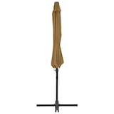thumbnail of vidaXL Ampelschirm mit Stahl-Mast 300 cm Taupe