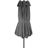 thumbnail of tectake Parasol SILIA en aluminium 460 x 270 cm - gris - 404256