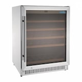 thumbnail of Unterbau-Weinkühler aus Edelstahl für 47 Flaschen