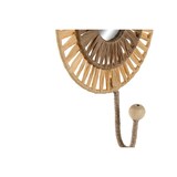 thumbnail of perchero pared set 3 rafia metal 16x6x20 natural