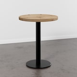 thumbnail of Bistrotisch Rund | Durchmesser 70 cm | D4225 OV Eiche Artisan |  Gusseisengestell