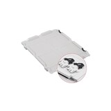 thumbnail of PROREGAL SuperSparSet 16x Eurobox NextGen Economy mit Scharnierdeckel & schwarzen Verschlüssen, Griffe zu, HxBxT 12x30x40cm, 11L, Eurobehälter, Box