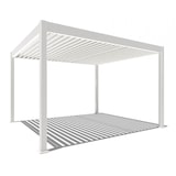 thumbnail of Weide E-Deluxe elektrische Pergola Voll-Aluminium 3,6x4m mit Lamellendach weißㅤ