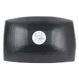 thumbnail of Plateau incurvé noir mat et doré 31 x 19.5 cm Saveur Et Degustation