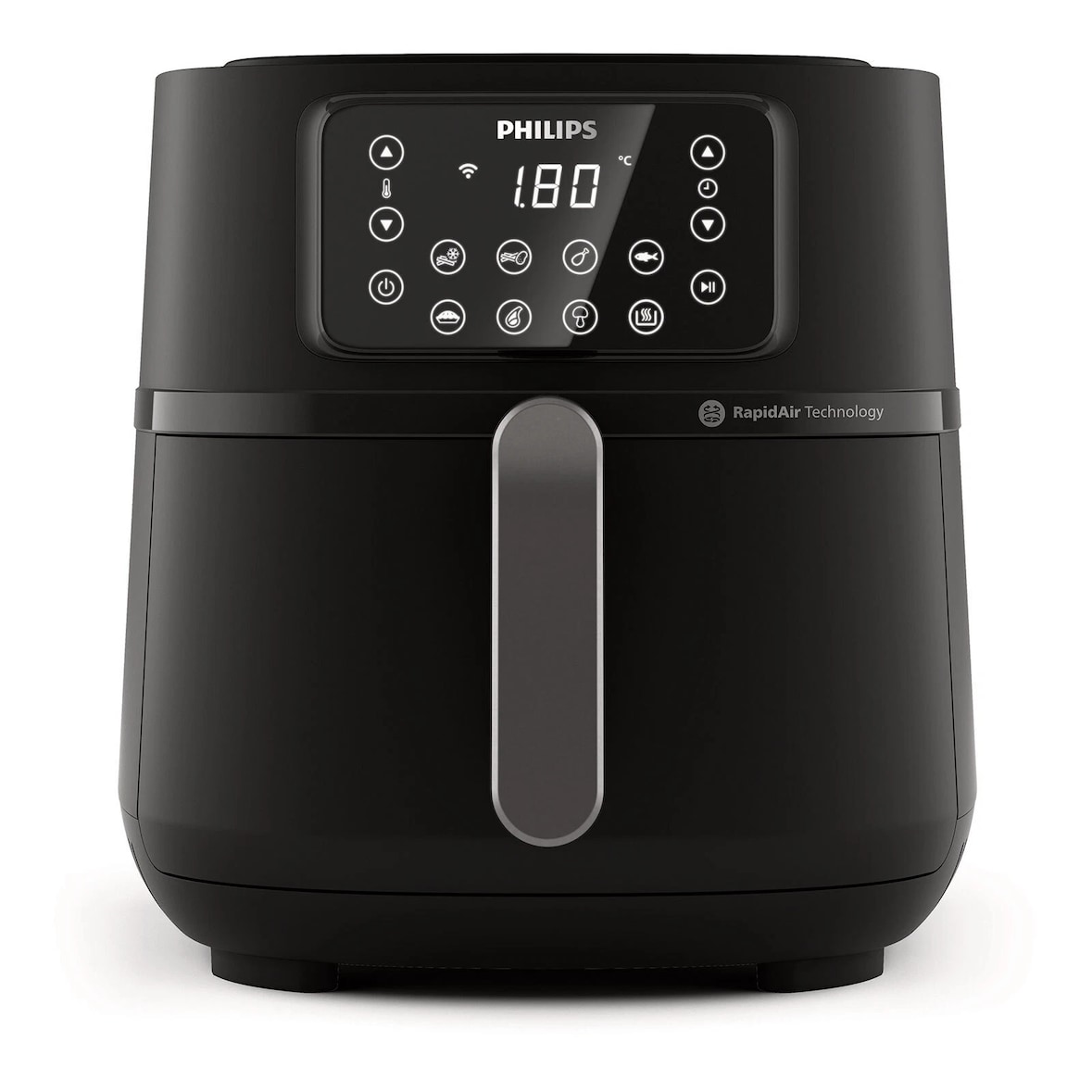 Philips 5000 XXL HD9285/93 Friggitrice ad Aria 7.2L 2000W Nero/Argento