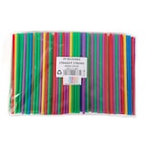 thumbnail of 500 MEHRWEG Jumbo Trinkhalme Plastik bunt  220*7 mm