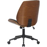 thumbnail of Bureaustoel Mitch walnoot/zwart/zwart