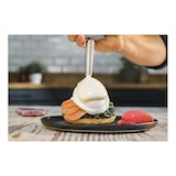 thumbnail of iSi Siphon à crème Gourmet Whip Plus, acier inoxydable, Ø 10,2 x 35,6 cm, 1 L, argenté/rouge