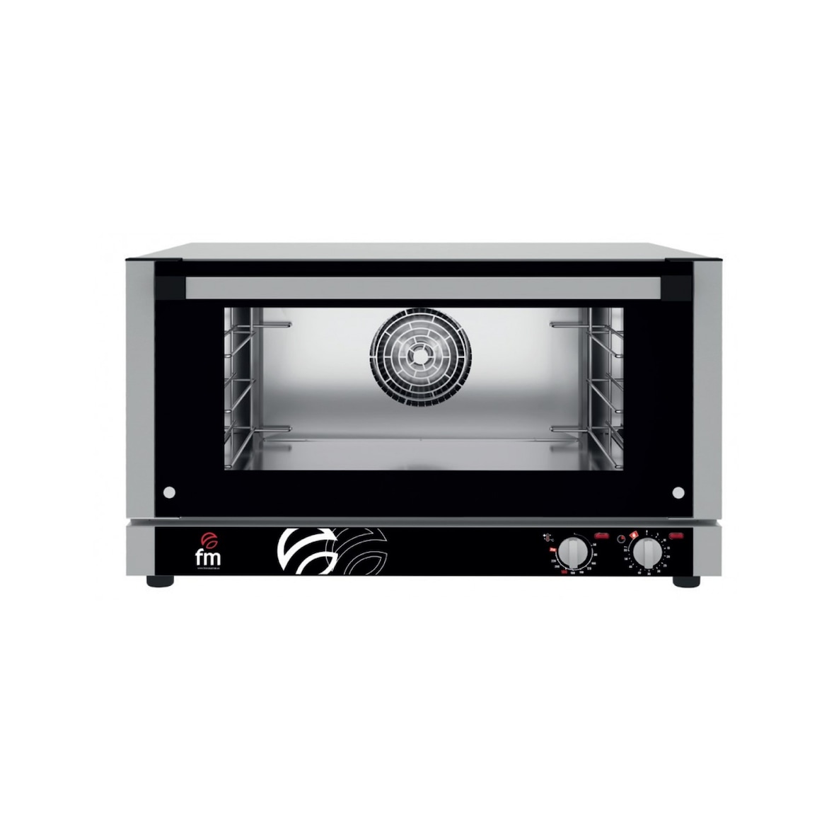 Forno elétrico de convecção para 3 tabuleiros 600x400 Abertura frontal RX 603