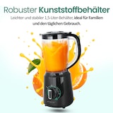 thumbnail of Emerio Blender 1.5L - Smoothie Maker met 2 Snelheden - RVS Messen en Vaatwasmachinebestendig - 500W - BL-124816.8 - Zwart