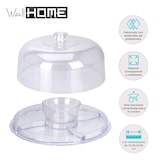 thumbnail of WellHome - Caixa para Bolo Transparente Material PS Ø30,5 cm