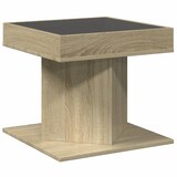 thumbnail of vidaXL LED-Couchtisch Sonoma Eiche 50x50x45 cm Holzwerkstoff