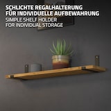 thumbnail of 4er Set Regalhalter Regalwinkel Regalträger Regalbodenträger Regal-Konsole