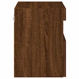 thumbnail of vidaXL TV-Wandschrank mit LED-Leuchten Braun Eichen-Optik 40x30x40 cm