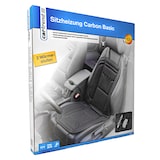 thumbnail of KFZ-Sitzheizung Carbon Basic Heizmatte Heizkissen 2 Heizstufen Sitzauflage 12V