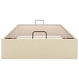 thumbnail of vidaXL Ottoman-Bett ohne Matratze Creme 90x200 cm Stoff
