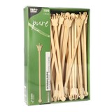 thumbnail of PAPSTAR 100 Getränke-Quirle, Bambus "pure" 20 cm "Crown"