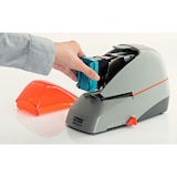 thumbnail of Grapadora Rapid mod. 5080E, plata/naranja