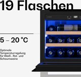 thumbnail of Klarstein Illuminosa Einbau-Weinkühlschrank | Modern | UV-Schutz | 61 Liter | 19 Flaschen | 60 cm Schwarz