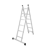 thumbnail of Alu 3 in 1 Kombileiter Mehrzweckleiter Schiebeleiter Anlegeleiter 11 stufig