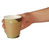 thumbnail of PAPSTAR, Bandenrol voor grip en isolatie "To Go" Ø 7,3 cm · 5,8 cm bruin