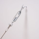 thumbnail of Wandtisch HWC-H48, Wandklapptisch Wandregal Tisch mit Tafel, klappbar Massiv-Holz ~ 100x50cm