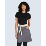 thumbnail of SANTORINI - Contrasted Bistro Apron with Pocket: One Size / Burgundy