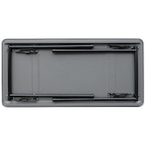 thumbnail of Mesa plegable rectangular Bolero, gris, 122 cm