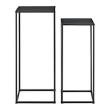 thumbnail of Helloshop26 - Set di 2 tavoli alti in metallo nero opaco 03_0005785