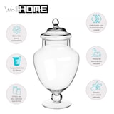 thumbnail of WellHome - 2,1 l Bonbonglas aus Glas mit Ständer