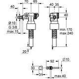 thumbnail of Grohe Füllventil 1/2" Universal