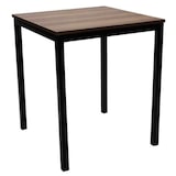 thumbnail of Mesa nogal baja Troya 70x70 HOBETO