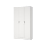 thumbnail of Dmora Armadio multiuso Beaumont, Mobile ausiliario a 3 ante, Guardaroba portascarpe, Guardaroba portascope, 109x37h180 cm, Bianco