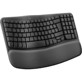 thumbnail of Teclado Aleman Logitech Wave Keys For Business Rf Wireless + Bluetooth Qwertz Grafito