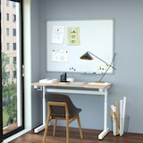 thumbnail of Vinsetto Secretária de Pé com Altura Ajustável a Manivela 120x60x117cm Madeira