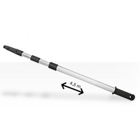 Mango telescópico para limpiacristales de 4.5 metros (3x150 cms)