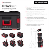 thumbnail of Kistenberg X-Block Pro Werkzeugkiste 54,6 x 38 x 19,4 cm