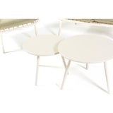 thumbnail of Set da giardino in resina e acciaio con cuscini 10 cm, Elegante salotto da esterno per terrazze, verande, giardino - Bellagio - Crema