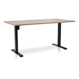 thumbnail of Zit-sta bureau elektrisch verstelbaar - MRC EASY 160 x 80 cm | frame zwart - blad midden eiken