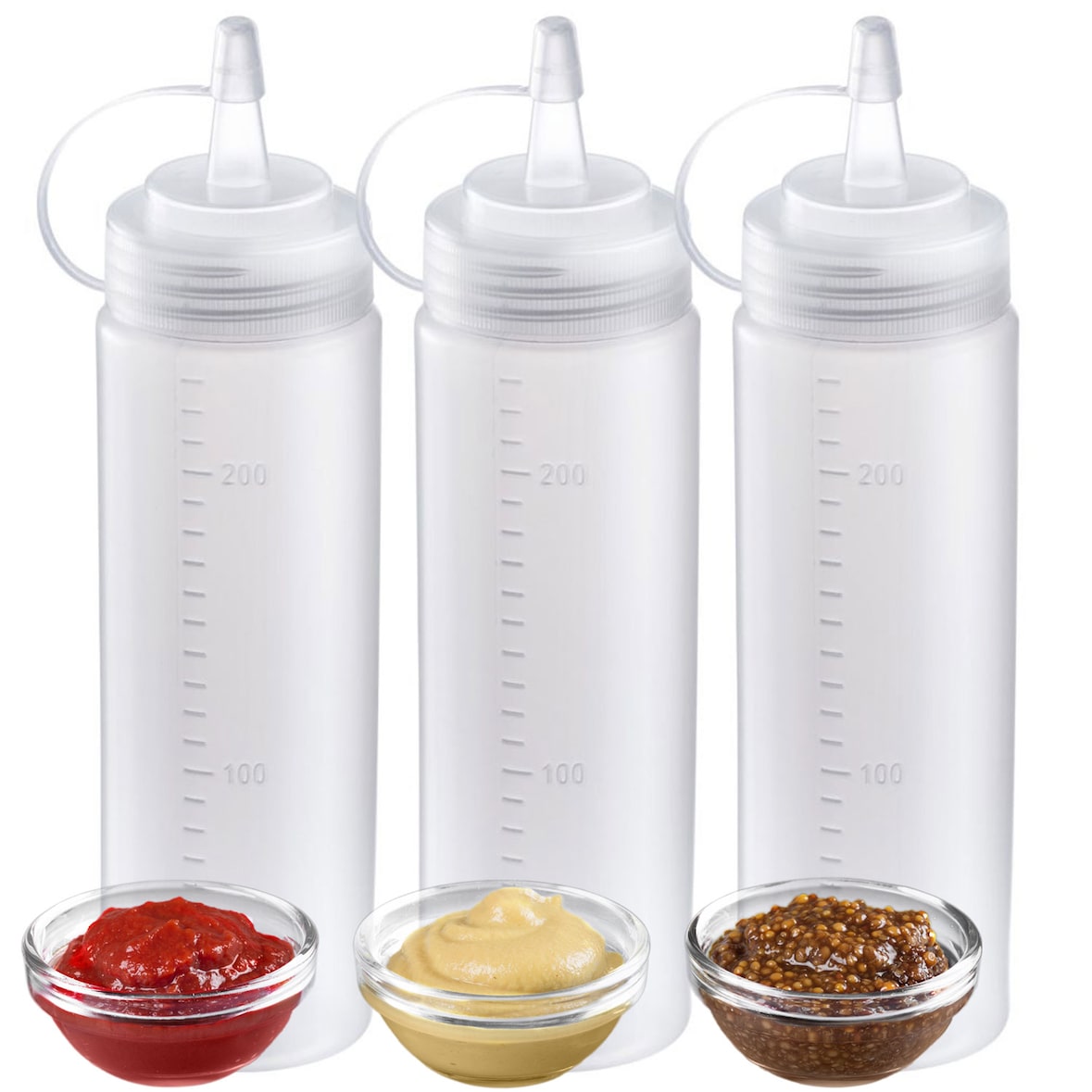 Westmark 3 Quetschflaschen, 240 ml, 23852270